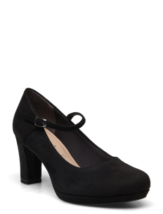 Tamaris Women Court Sho - Klassiske pumps - BLACK COMB / black