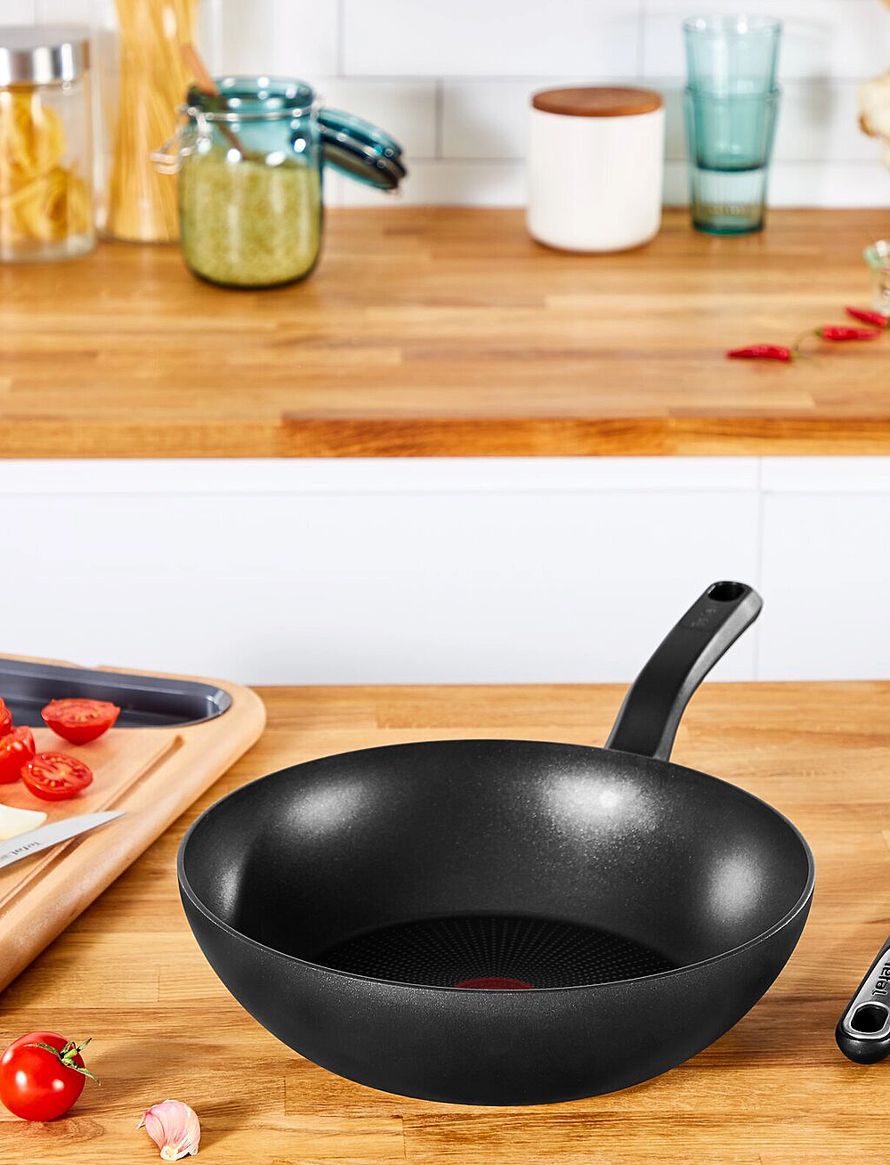 Tefal - Easy Chef Wok pan 28 cm - wokpanner - grey - 5