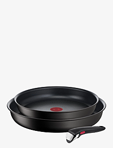 Tefal Ingenio Unlimited Frypan 3 pcs set Black (24 and 28 cm) - Kjøkken - BLACK / black