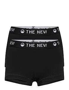 The New 2-PACK ORGANIC HIPSTERS NOOS - Underbukser - BLACK/BLACK / black