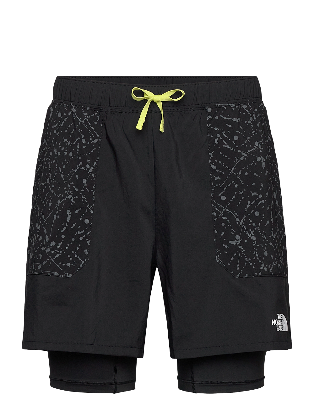 The North Face - M SUNRISER 2IN1 SHORT 6IN - løpeshorts - tnf black/tnf black tra - 1