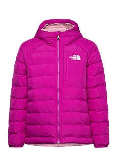 The North Face G REVERSIBLE PERRITO HOODED JACKET - Skijakker - DEEP MULBERRY / pink/rose