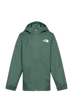 The North Face TEEN ZIPLINE RAIN JACKET - Skall- og regnjakker - GREEN / green