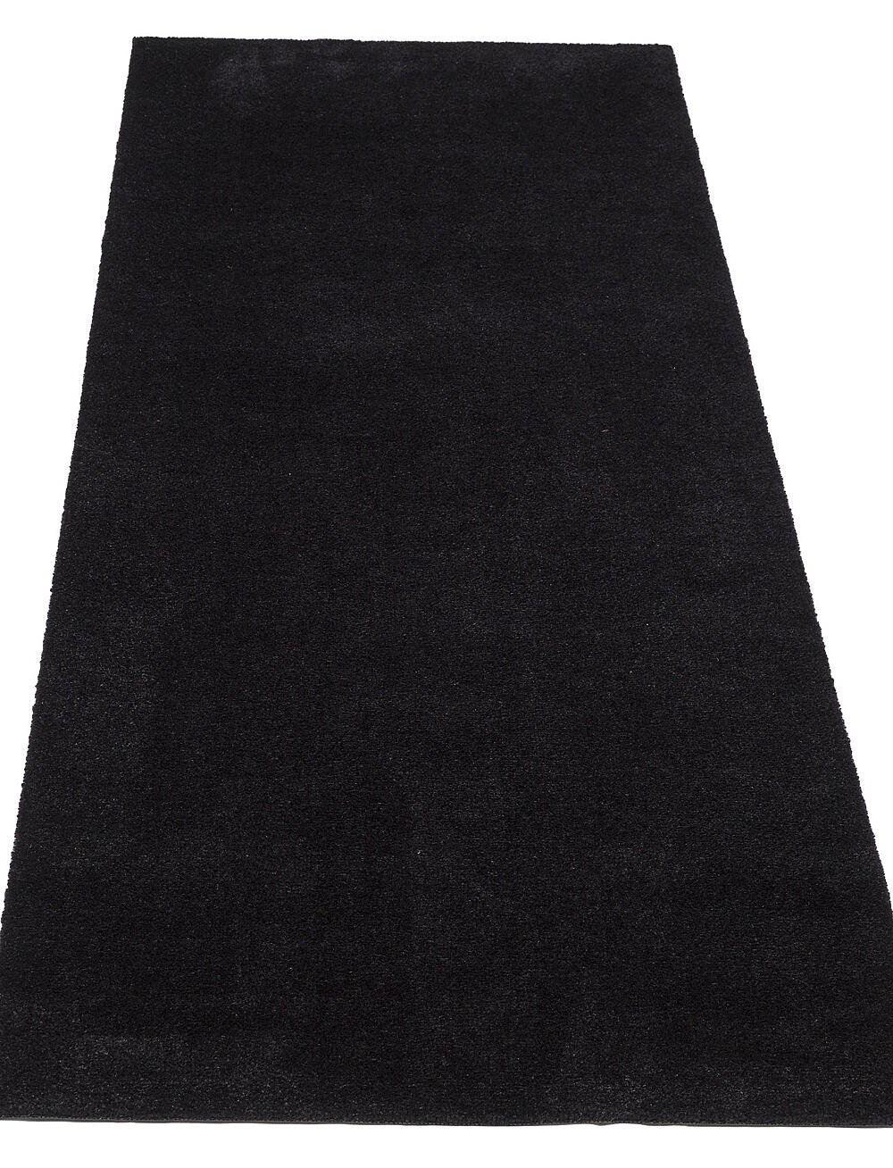 tica copenhagen - Floormat polyamide, 200x90 cm, unicolor - gulvløpere - black - 1