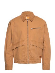 Timberland Washed Canvas Jacket - Jakker - WHEAT BOOT / brown