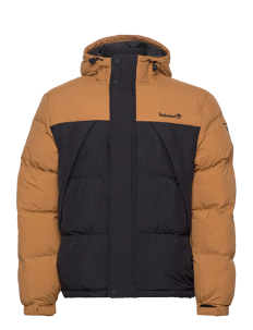 Timberland Durable Water Repellent Puffer Jacket WHEAT BOOT/BLACK - Jakker - WHEAT BOOT/BLACK / black