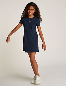 Tommy Hilfiger MINI CORP DRESS SS - Klær - DARK NIGHT NAVY / navy