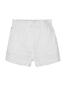 Tommy Hilfiger TEXTURED COTTON SHORT - Klær - WHITE / white