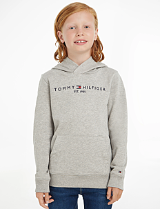 Tommy Hilfiger ESSENTIAL HOODIE - Klær - LIGHT GREY HEATHER / grey