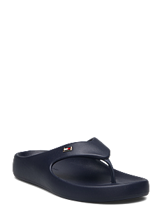 Tommy Hilfiger TH COMFORT BEACH SANDAL - Flate sandaler - SPACE BLUE / navy