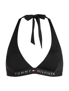 Tommy Hilfiger HALTER RP - Bikinier - BLACK / black