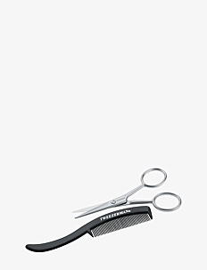 Tweezerman Moustache Scissors With Comb - Beauty - Herre - NO COLOR / undefined