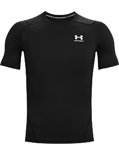 Under Armour UA HG Armour Comp SS - Klær - BLACK / black