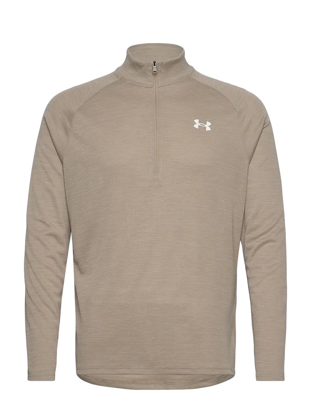 Under Armour - UA Tech Textured 1/2 Zip - fleece og mellomlag - city khaki - 1