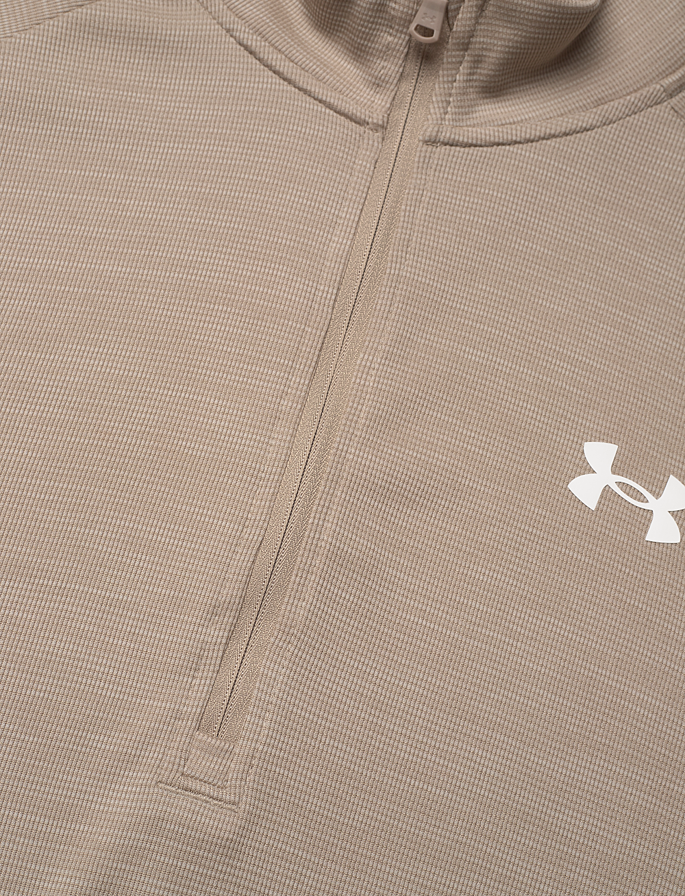 Under Armour - UA Tech Textured 1/2 Zip - fleece og mellomlag - city khaki - 4