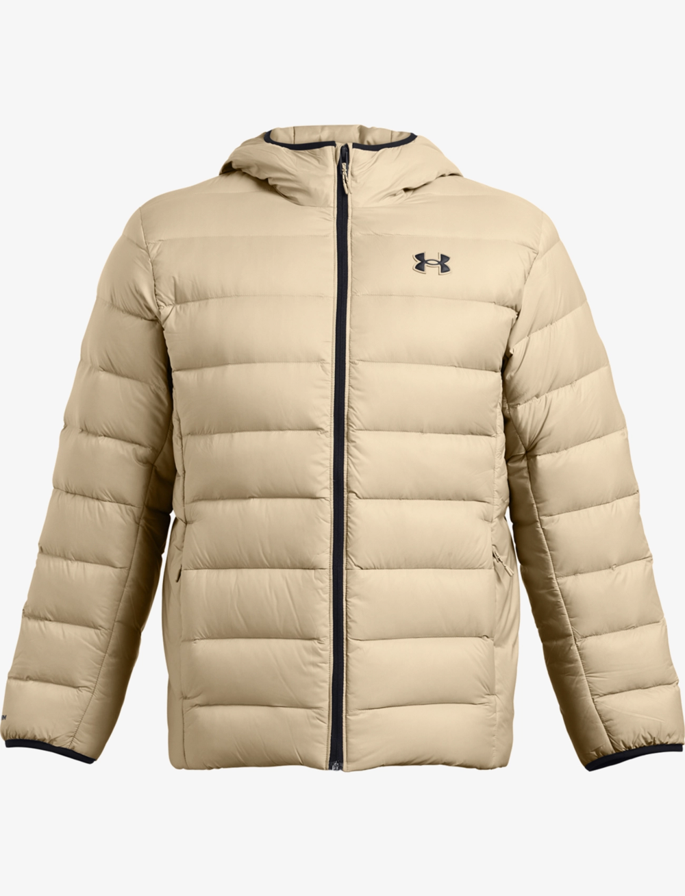 Under Armour - LEGEND DOWN HOODED JACKET - dunjakker - city khaki - 0