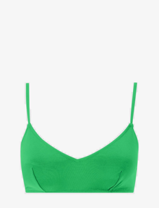 Understatement Underwear Strappy Scoop Bikini Top - Bikinier - KELLY GREEN / green