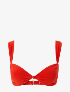 Understatement Underwear Balconette Bikini Top - Bikinier - PAPAYA / red