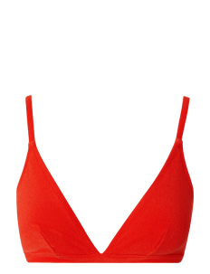 Understatement Underwear Triangle Bikini Top - Bikinier - PAPAYA / red