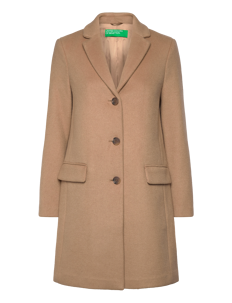 United Colors of Benetton COAT - Kåper - BEIGE / beige