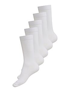 URBAN QUEST 5-Pack Men Bamboo Basic Socks - Treningssokker - WHITE / white