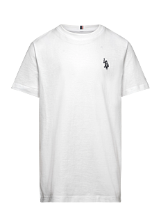 U.S. Polo Assn. DHM Tshirt - U.S. Polo Assn. - WHITE / DARK SAPPHIRE NAVY DHM / white