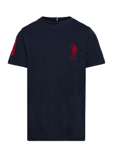 U.S. Polo Assn. Player 3 Tshirt - U.S. Polo Assn. - DARK SAPPHIRE NAVY / HAUTE RED DHM / navy