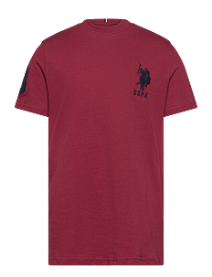 U.S. Polo Assn. Player 3 Tshirt - U.S. Polo Assn. - TIBETAN RED / burgundy