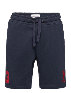 U.S. Polo Assn. Player 3 LB Sweat Short - U.S. Polo Assn. - DARK SAPPHIRE NAVY / HAUTE RED DHM / navy