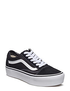 VANS UA Old Skool Platform - Vans - BLACK/WHITE / black