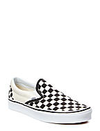 UA Classic Slip-On - CHECKERBOARD BLACK/WHITE