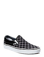 UA Classic Slip-On - BLACK/PEWTER CHECKERBOARD