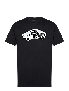 VANS STYLE 76 SS TEE - Vans - BLACK-WHITE / black