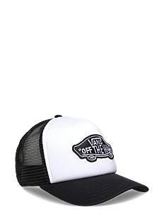 VANS CLASSIC PATCH CURVED BILL TRUCKER - Vans - BLACK/WHITE / black