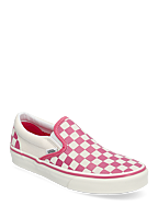 Classic Slip-On - CHECKERBOARD PINK/TRUE WHITE