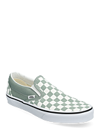 Classic Slip-On - COLOR THEORY CHECKERBOARD ICEBERG GREEN