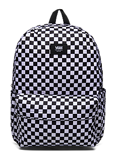 VANS Old Skool Check Backpack - Vans - BLACK/WHITE / black