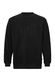 VANS Carlo Polar Fleece Loose Crew - Vans - BLACK / black