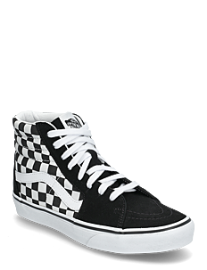 VANS UA SK8-Hi - Vans - CHECKERBOARD BLACK/TRUE WHITE / black