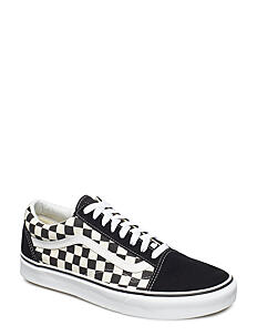 VANS UA Old Skool - Sneakers - CHECKERBOARD BLACK/WHITE / black