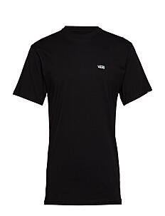 VANS LEFT CHEST LOGO TEE - Vans - BLACK-WHITE / black