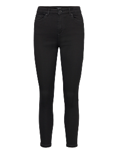 Vero Moda VMSOPHIA HW SKINNY J SOFT VI110 GA NOOS - Skinny Jeans - BLACK / black