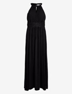 VIMILINA HALTERNECK MAXI DRESS - NOOS - BLACK