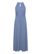 VIMILINA HALTERNECK MAXI DRESS - NOOS - CORONET BLUE