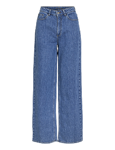 Vila VIFREYA JAF HW JEANS - NOOS - Vide jeans - MEDIUM BLUE DENIM / blue