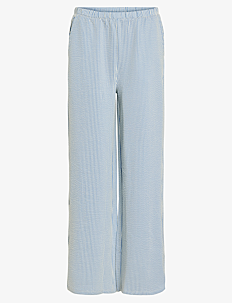 Vila VISTRIPLO HW WIDE PANTS - Bukser - REGATTA / blue