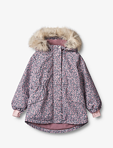 Wheat Jacket Mathilde Tech - Skijakker - WINTER FLOWERS / pink/rose