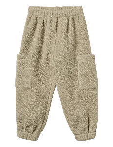 Wheat Fleece Trousers Suun - Underdeler - DRIFT WOOD / beige