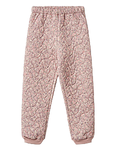 Wheat Thermo Pants Alex - Termobukser - POWDER FLOWER MEADOW / pink/rose