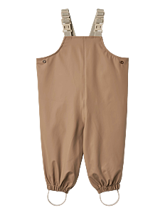 Wheat Rainwear Charlo Overall - Regnbukser - HAZEL / brown